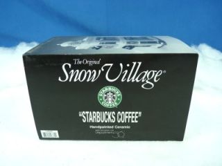 Dept 56 Snow Village Starbucks Coffee 54859 178