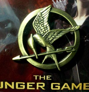 New Hunger Games Mockingjay Movie Prop Replica Pin Jewelry Katniss