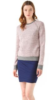 T by Alexander Wang French Terry Crew Neck Sweatshirt