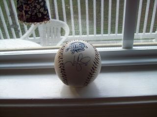 Jason Giambi Autograph Official 2002 All Star Game Ball