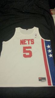 Jason Kidd Retro New Jersey Nets Jersey Nike 3XL 5 NBA Basketball