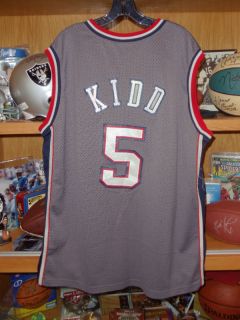 Jason Kidd Vtg New Jersey Nets Nike Jersey 2XL Sewn