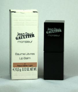 Jean Paul Gaultier Monsieur 12 oz Lip Balm for Men 2 Light
