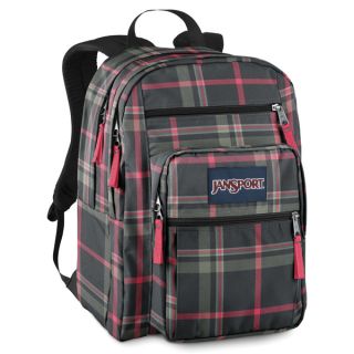 New Original Jansport Big Student Backpack Grey TDN7 Laptop Carry Bag