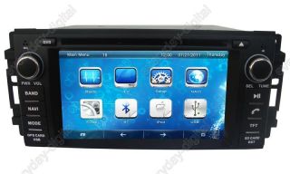 Car Stereo DVD Player for Jeep Patriot 2009 2011 with GPS