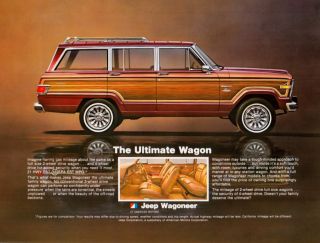 1981 Jeep Wagoneer Limited Photo Ultimate Wagon Ad