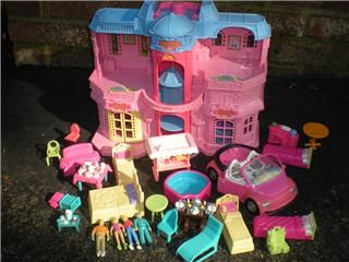 Fisher Price Hotel Sweet Streets People Bellmen Furniture Polly Pocket