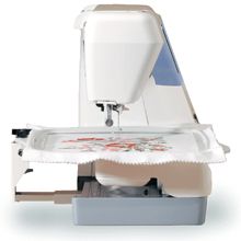 Janome Memory Craft 9500 with Embroidery Management System Letterworks