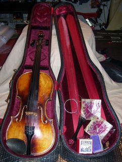 Antique Circa 1700s Joannes Georgius Thir Fecit Viennae Anno Violin w