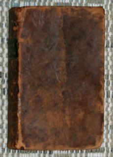 RARE Scottish Text 1821 Concord New Hampshire Blair