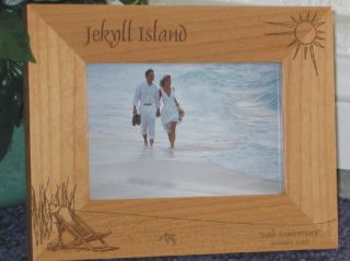 Jekyll Island Picture Frame Personalized Souvenir