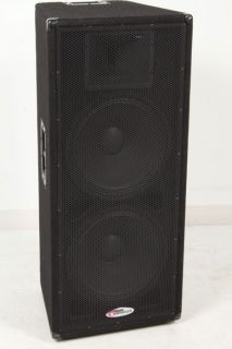 Harbinger HX152 Dual 15 2 Way Speaker Cabinet