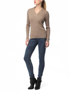 Jeanne Pierre 100 Cable Knit Sweater
