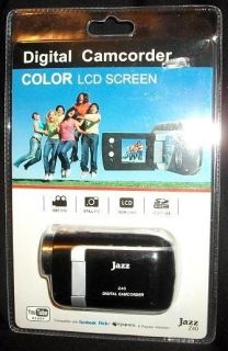 Jazz Z40 Digital Camcorder Black 1 44 Color LCD Screen 852306504092