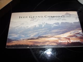 Jeep Grand Cherokee 2001 Owners Manual