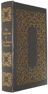  Press CONFESSIONS OF JEAN JACQUES ROUSSEAU Fine Binding 100 Greatest