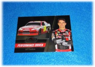  PRESS PASS REDLINE PERFORMANCE DRIVEN JEFF GORDON #PD 4/9 NASCAR CARD