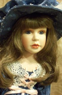 Porcelain Collectable Doll Jeanetteby Design Debut Limited Edition