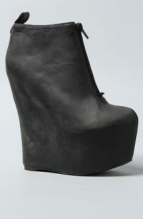 Jeffrey Campbell 99 Leather Wedge Size 10