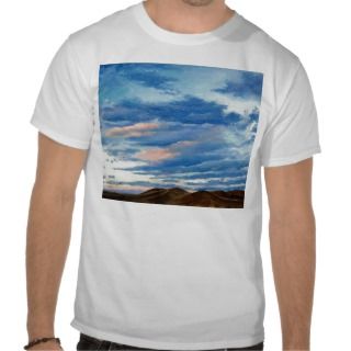 Colorado Sunset Oil Landscape Painting Tee Shirts 