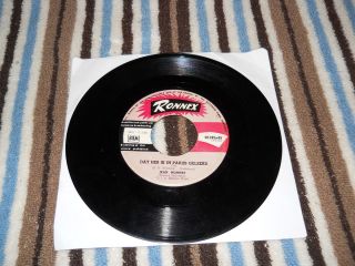 Jean Monnet Ronnex Records Dat Heb Ik in Parijs Geleerd 45 RPM 7