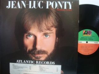 Jean Luc Ponty INDIVIDUAL CHOICE   Vinyl LP NM / NM