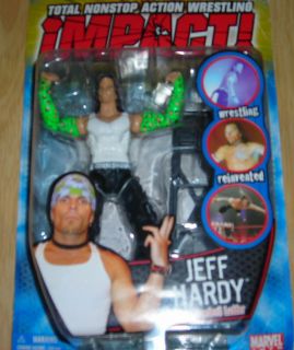 Jeff Hardy w Daredevil Ladder Impact TNA Action Figure
