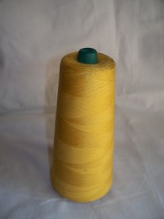 6000 yrd Cone Tex 40 Gold Sewing Quilting Serger Thread