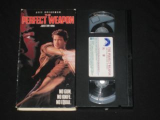 The Perfect Weapon VHS 1991 Jeff Speakman OOP RARE