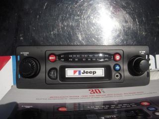  Jeep AMC radio AM FM Cassette CJ5 CJ7 Wagoneer Renegade Cherokee J10