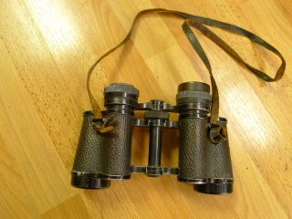 Vintage Carl Zeiss Jena 8x30 Beltrintem Binoculars