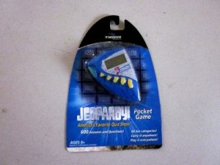 Hasbro Hit Jeopardy Pocket Game 600 Q A Electronic SEALED 2002 RARE