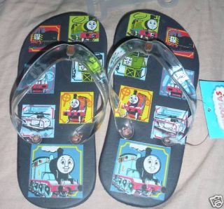 Thomas and Friends Boys Flip Flops Sandals Sz 5 6