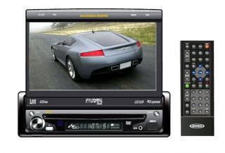 New Jensen UV10 7 LCD in Dash Car DVD Monitor Touch Screen