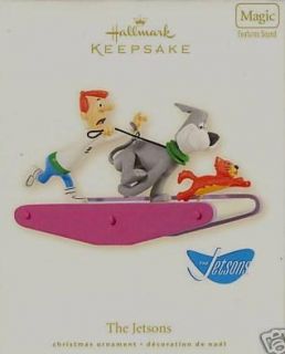  THE JETSONS 2008 MAGIC SOUND CHRISTMAS ORNAMENTS GEORGE JETSON ASTRO