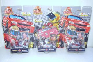 1999 Racing Champions Chrome Chase 1 64 Lot of 3 LaBonte Dallenbach