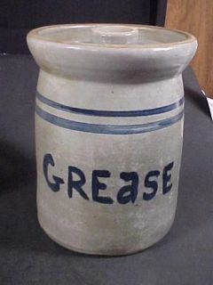 Jerry Brown Hamilton Al Pottery Grease Jar with Lid