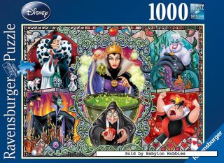  Ravensburger 1000 pieces jigsaw puzzle Disney   Wicked Women (192526
