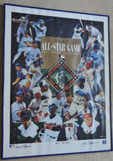 Frank Robinson Jim Palmer Autographed All Star Collage