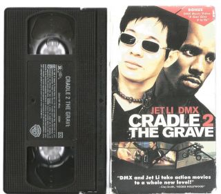 Cradle 2 The Grave VHS 2003 Contains DMX Music Video Jet Li DMX