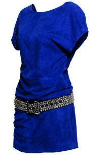Jimmy Choo for H M Blue Suede Dress Size Small s Sold Out Limited