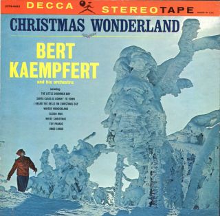 Bert Kaempfert Christmas Wonderland Decca Stereo 7 1 2 IPS Reel to