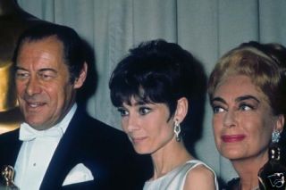 Audrey Hepburn Joan Crawford Rex Harrison Oscars 8x12
