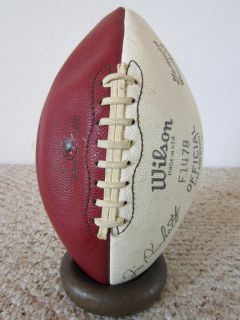 Vintage Jim Plunkett Embossed Signature Football