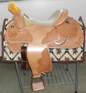 JIM TAYLOR Rocky Dare model NEW western reining reiner saddle 15 5