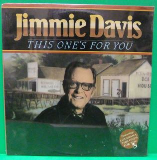 Jimmie Davis This Ones for You 1983 SEALED Record Louisiana Governor
