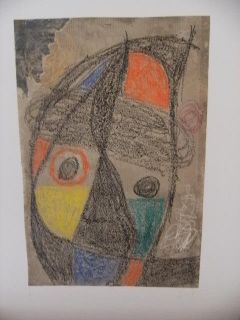Joan Miro Lithography