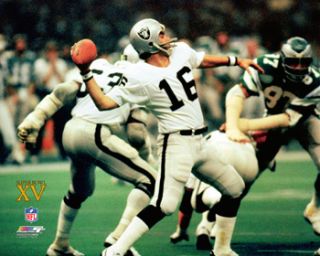 Jim Plunkett Super Bowl XV Oakland Raiders Poster Print