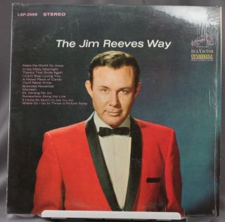 33 LP Record Jim Reeves Way Stereo LSP 2968