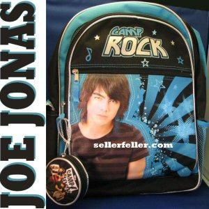 Camp Rock Shane Backpack Bag Joe Jonas Brothers Bonus